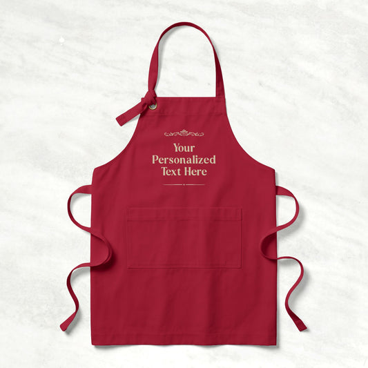 Personalized Family Heritage Apron | Custom Text Keepsake Gift