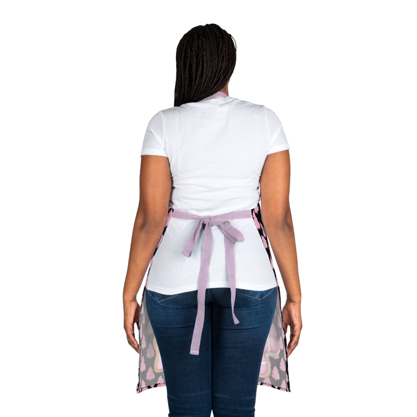 I'm Just Out Here looking Like A Snack Pink Retro Christmas Apron