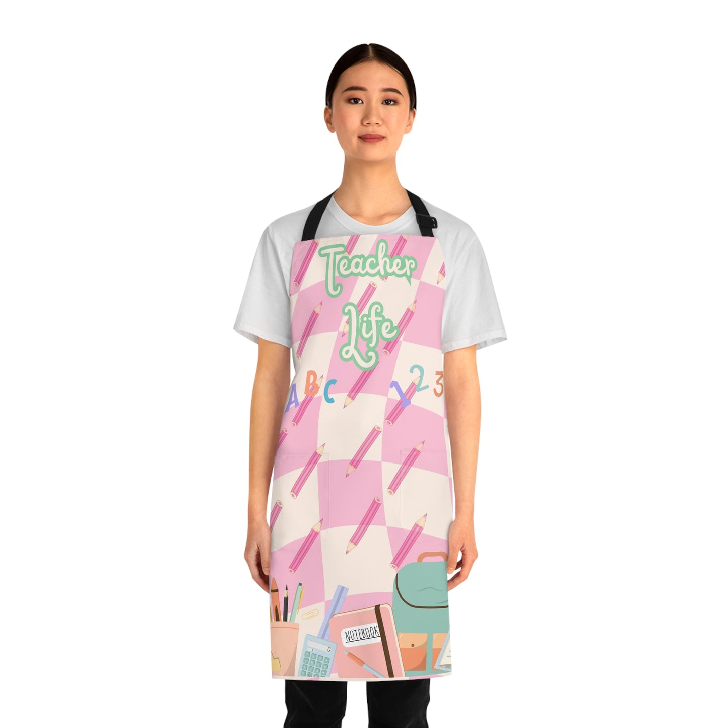 Teacher Life Retro Apron: Where Whimsy Meets Wisdom!
