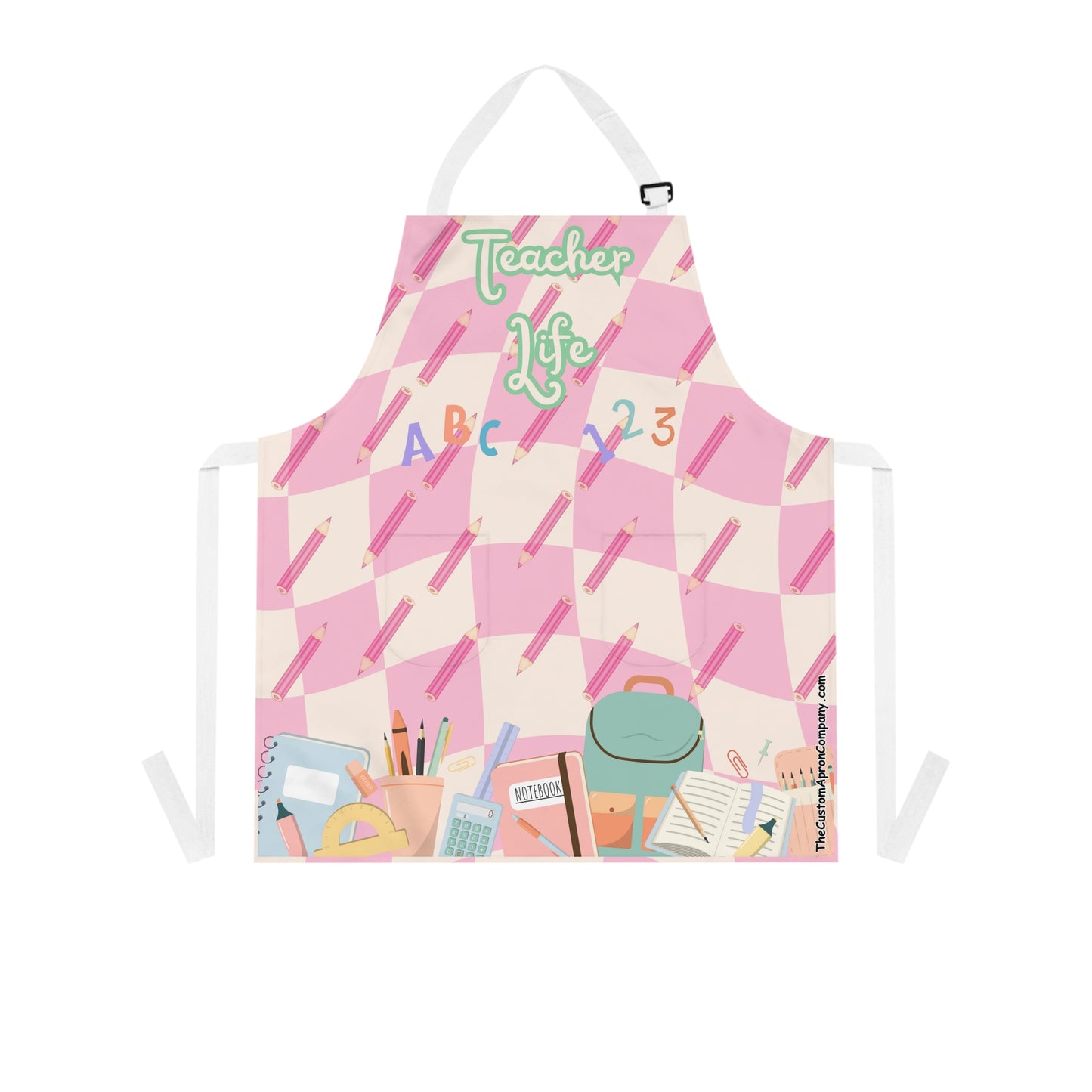 Teacher Life Retro Apron: Where Whimsy Meets Wisdom!