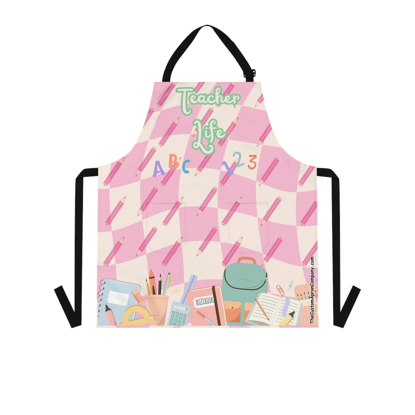 Teacher Life Retro Apron: Where Whimsy Meets Wisdom!