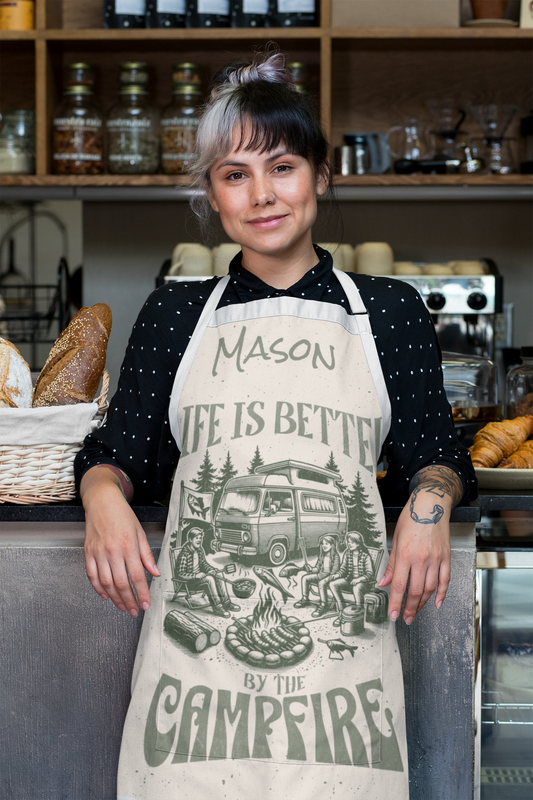 Personalized Apron for Outdoor Enthusiasts