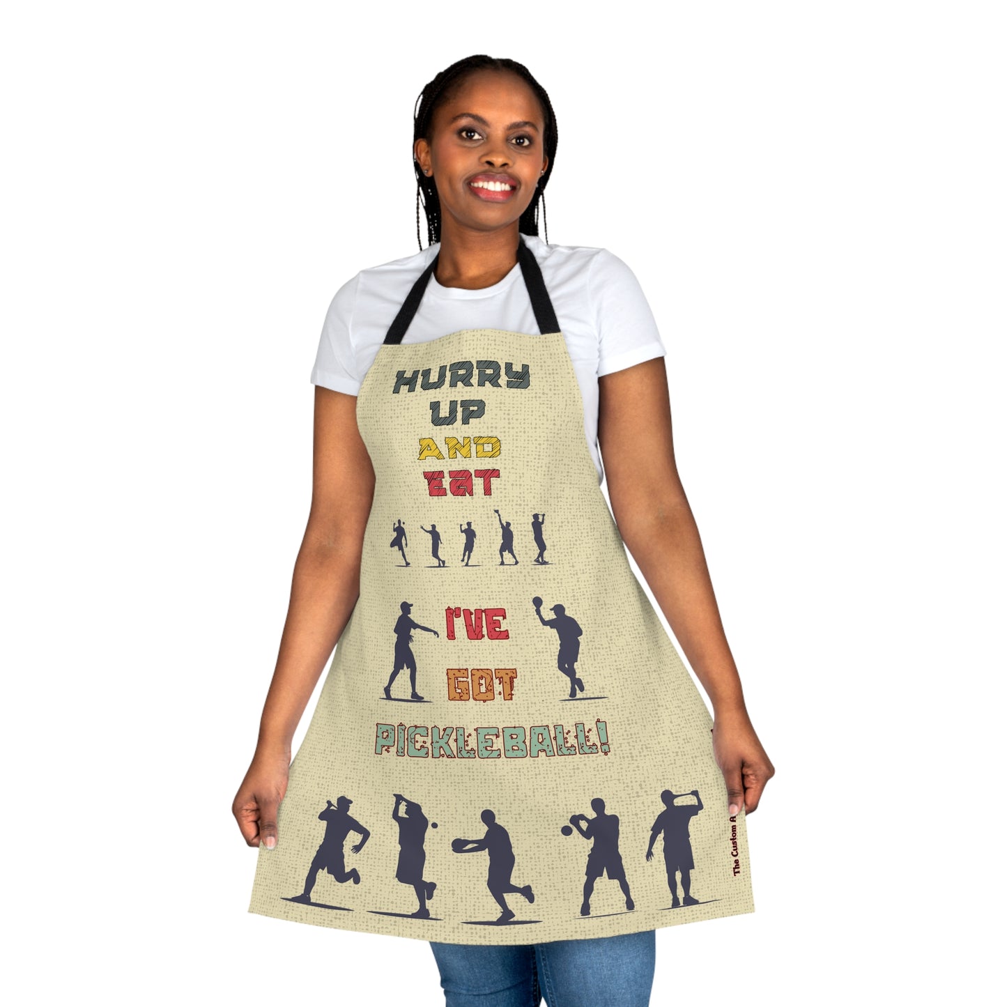 Hurry Up And Eat I've Got Pickleball Apron