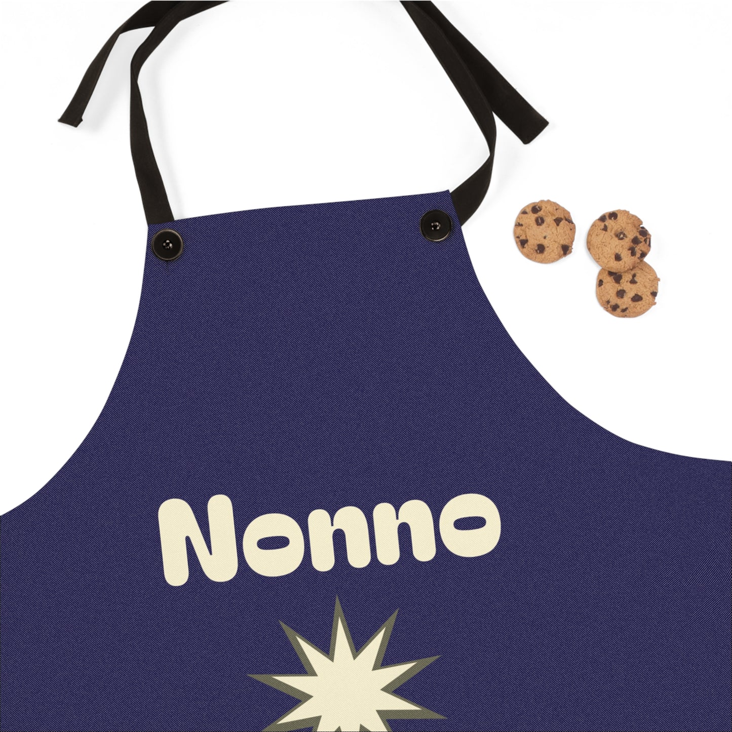 Customizable New Grandpa Gift - "NONNO EST 2026" Pregnancy Announcement Men's Apron