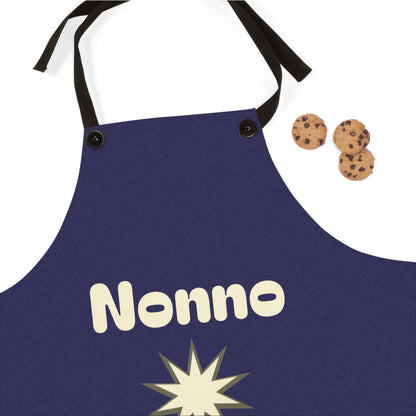Customizable New Grandpa Gift - "NONNO EST 2026" Pregnancy Announcement Men's Apron