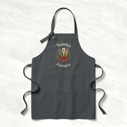 Personalized Christmas Kitchen Apron for Her