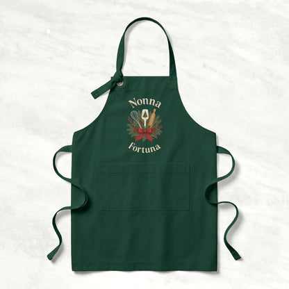 Personalized Christmas Kitchen Apron for Her