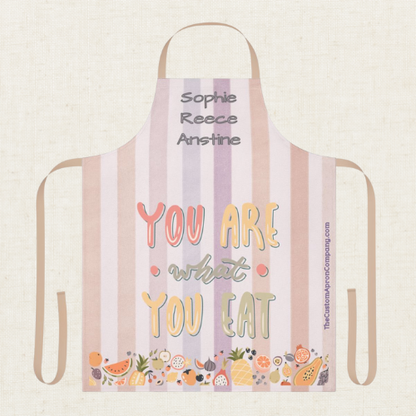 Personalized Custom Name Apron for Vegan