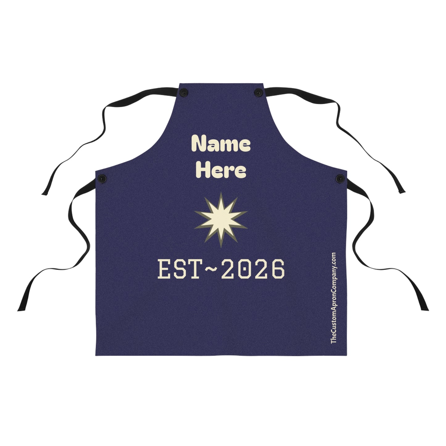 Customizable New Grandpa Gift - "NONNO EST 2026" Pregnancy Announcement Men's Apron