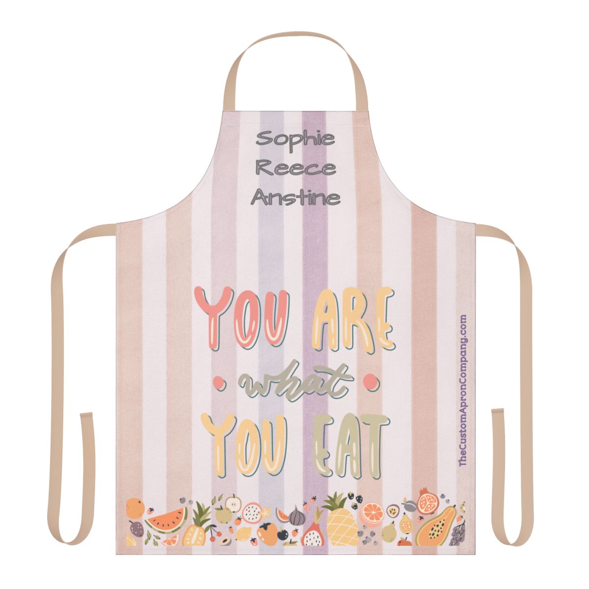 Personalized Vintage Vibe Apron for Vegan