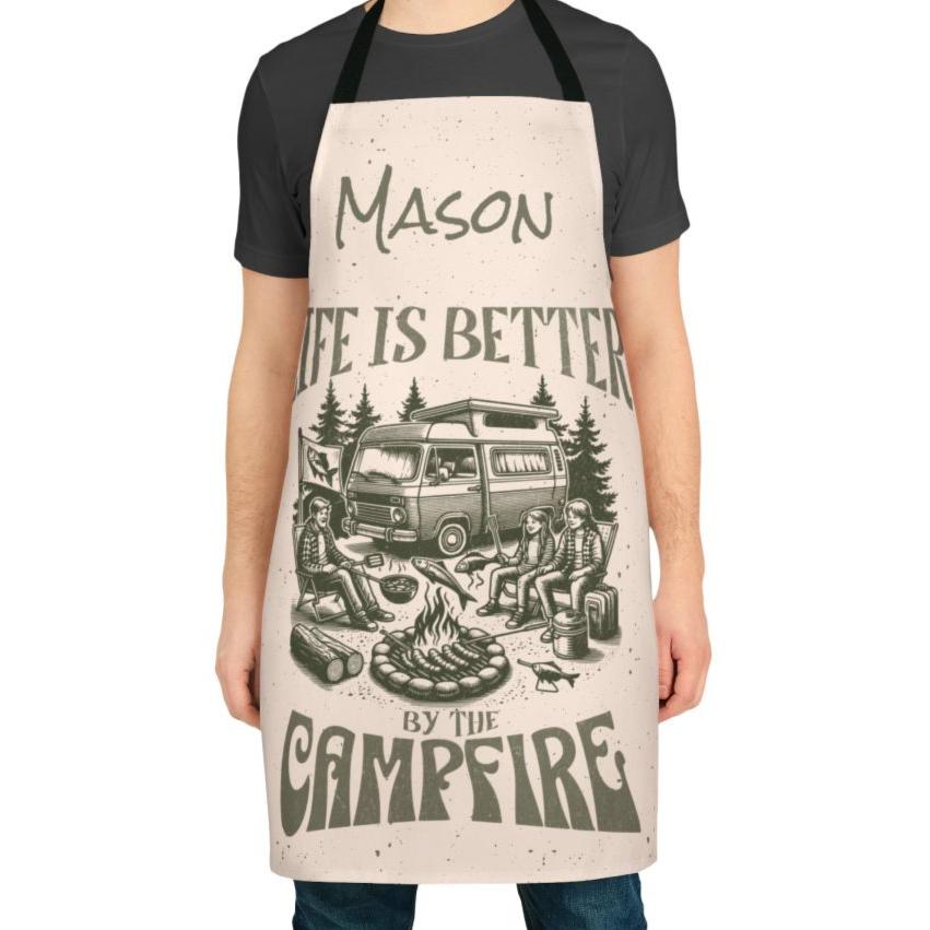 Personalized Apron for Outdoor Enthusiasts