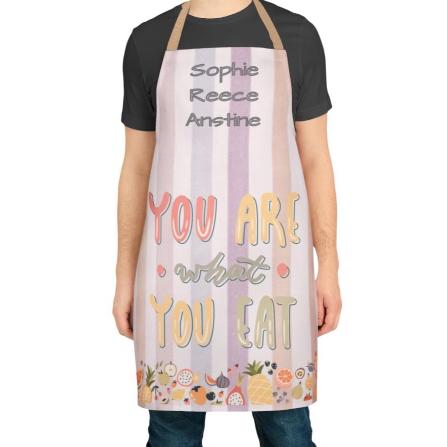 Personalized Vintage Vibe Apron for Vegan