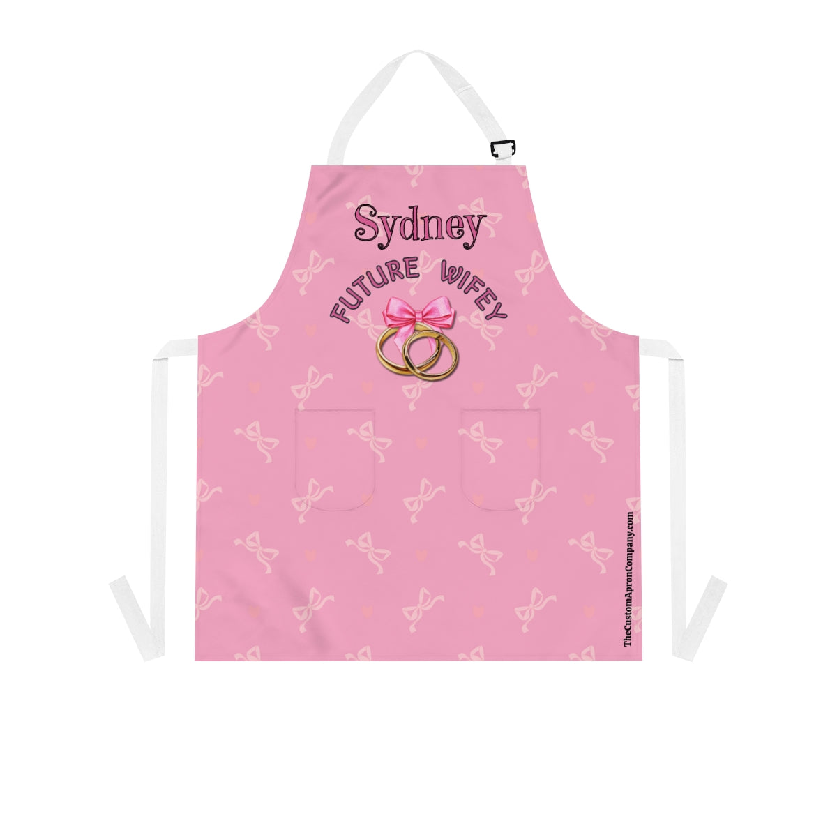 Personalizable Coquette Future Wifey Apron