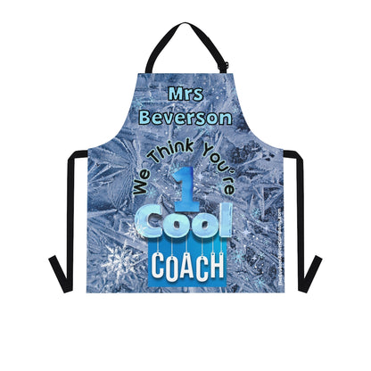 We Think You're One Cool Coach Custom Apron