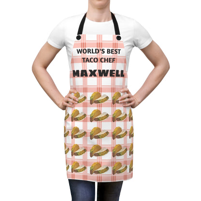 Custom Worlds Best Taco Chef Apron