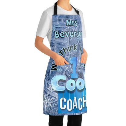 We Think You're One Cool Coach Custom Apron