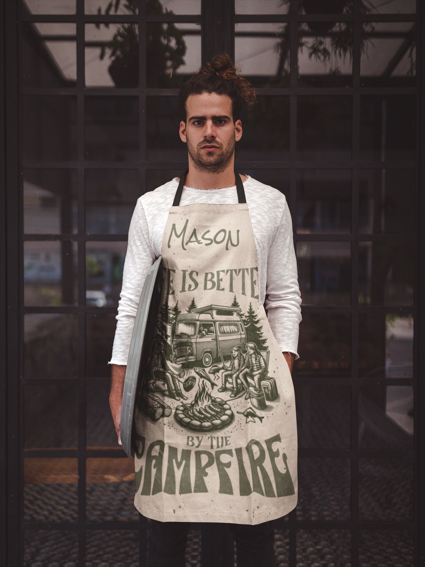 Personalized Apron for Outdoor Enthusiasts