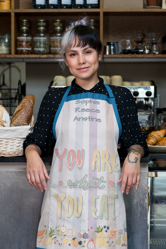 Personalized Custom Name Apron for Vegan